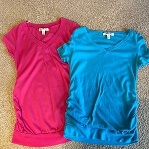 2 maternity t shirts